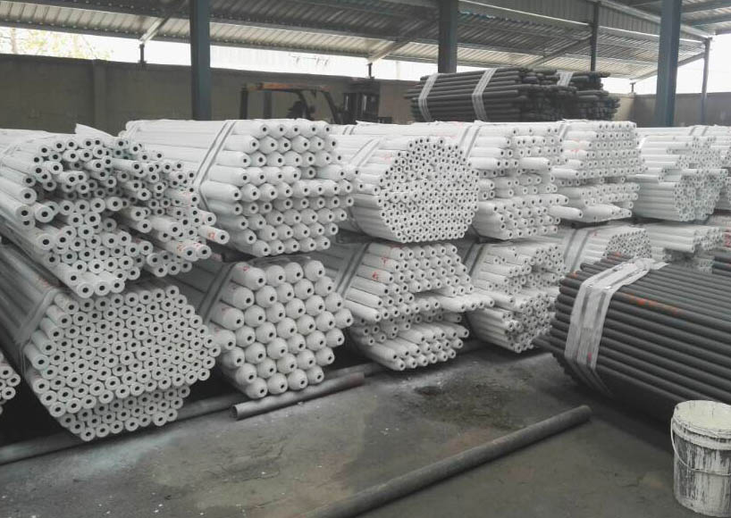 上虞网架成品待发