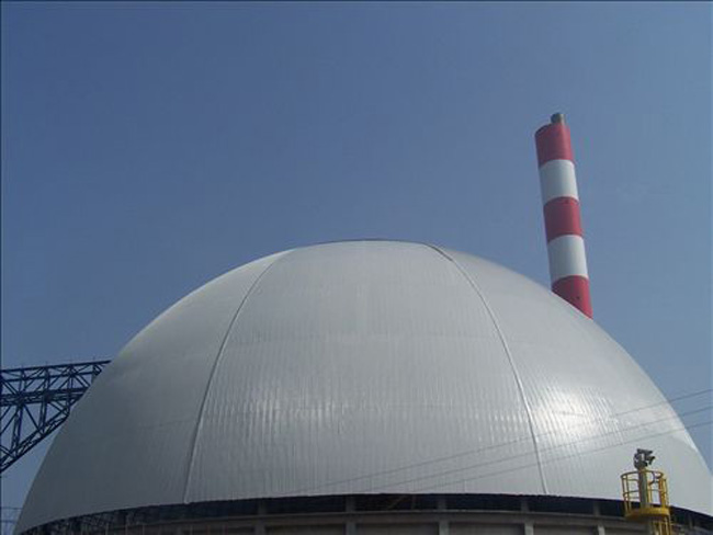 上虞球形发电厂网架工程