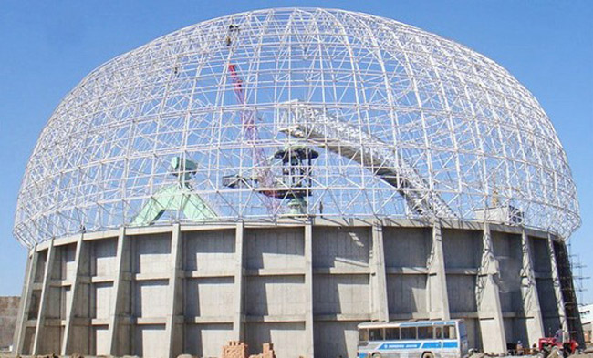 上虞圆形煤场网架