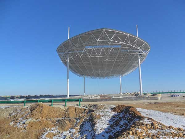 上虞加油站网架工程